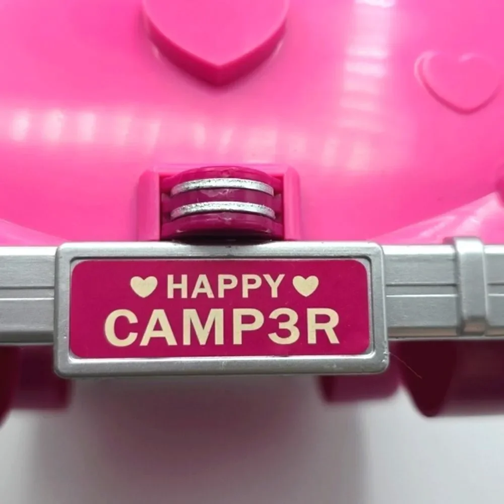 Li'l Woodzeez Pink Happy CAMP3R Breezy Buggy Car Toy
